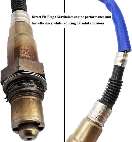 4pcs 234-5113 234-4127 مستشعر نسبة الوقود الهوائية لأعلى مجرى النهر مستشعر Oxygen O2 For Ford 2010 2009 F-150 4.6L Vin W 2014-2009 E-150 2014-2009 E-250 2014-2011 E35 DY1185 in Saudi Arabia