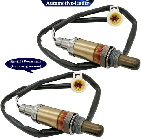 4pcs 234-5113 234-4127 مستشعر نسبة الوقود الهوائية لأعلى مجرى النهر مستشعر Oxygen O2 For Ford 2010 2009 F-150 4.6L Vin W 2014-2009 E-150 2014-2009 E-250 2014-2011 E35 DY1185 in Saudi Arabia
