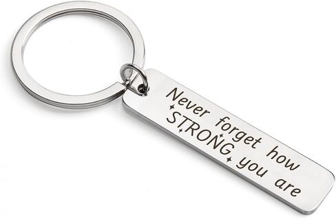 Inspirational Keychain,Positive Keychain with Uplifting Message,Motivational Gift for Women Men Teachers Friends in Saudi Arabia