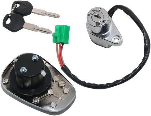 Motorcycle Ignition Switch Fuel Tank Cap Key Set for Suzuki 37110-38B01 37110-38B02, for Suzuki 37110-38B03 44200-38820 44200-38850, for Suzuki VS700 Intruder 700, for Suzuki VS750 Intruder 750 in Saudi Arabia