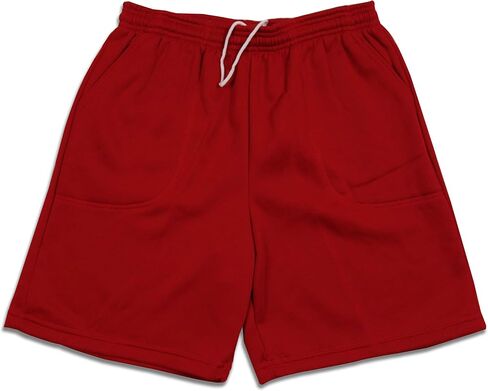 Men's Casual Brushed Fleece Pocket Sweat Shorts Drawstring Made in USA in Kuwait