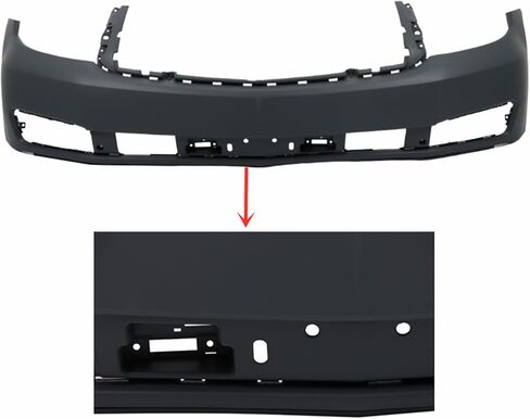 Bumper Cover Fascia Front Replacement for Tahoe & Suburban 2015 2016 2017 2018 2019 2020 Replacement for GM1000973C 23320625 84408068 in Saudi Arabia