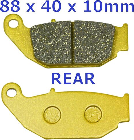 منصات الفرامل الخلفية الأمامية لـ Honda CBR 125 R CBR125R 2011 2012 2013 2014 2015 2015 - GROM 125 MSX 125 BRAKES 2014 2015 2017 2018 2018 2019 2020 2021 2022 2023 2024 FA375 FA629 MC0552 in Saudi Arabia