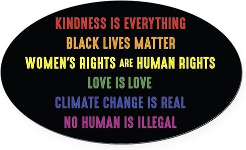 Cafepress the Truth Oval Car Magnet ، Euro Oval Pumper Magnet in Kuwait