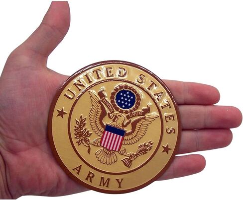 U.S. Army Aluminum Seal Medallion Magnet, 4-Inch in Saudi Arabia