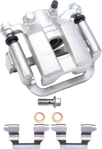 Detroit Axle - الفرجار الخلفي الفرامل لنيسان مورانو Quest 350Z Infiniti G35 [مع قوس التثبيت] ، الفرجار الفرامل القرص مع استبدال قوسين in Saudi Arabia