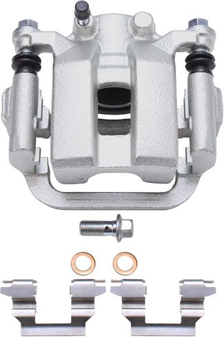 Detroit Axle - الفرجار الخلفي الفرامل لنيسان مورانو Quest 350Z Infiniti G35 [مع قوس التثبيت] ، الفرجار الفرامل القرص مع استبدال قوسين in Saudi Arabia