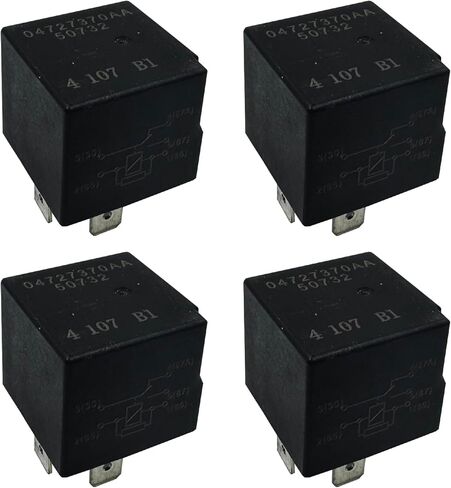 4PCS 04727370AA 50732 ترحيل السيارات 12VDC 5PINS RELAY يستبدل 04727370AA 50732 5081 B3 V4-1C-12V in Saudi Arabia