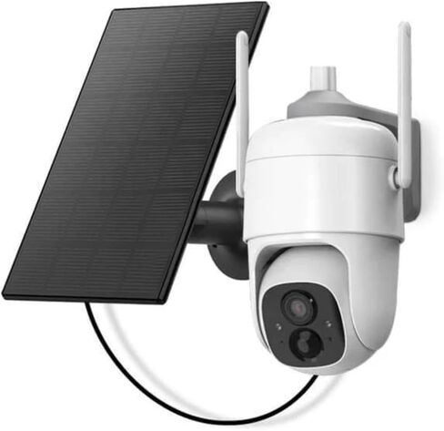 VicoHome CQ1 Wireless Security Camera Outdoor Solar – 2K HD, 360° View, Battery-Powered, AI Motion Detection, Two-Way Audio, Color Night Vision, IP65 Waterproof, Free Cloud & SD Storage in Kuwait