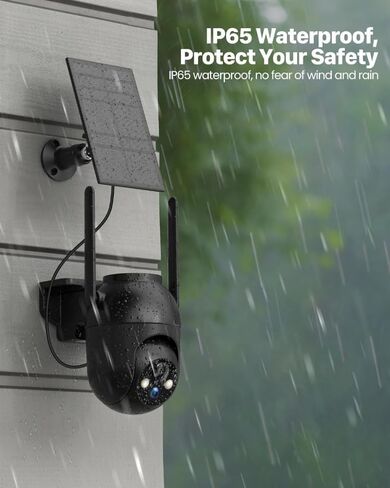 VicoHome CQ1 Wireless Security Camera Outdoor Solar – 2K HD, 360° View, Battery-Powered, AI Motion Detection, Two-Way Audio, Color Night Vision, IP65 Waterproof, Free Cloud & SD Storage in Kuwait