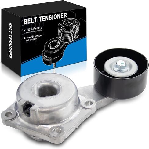 Belt Tensioner Assembly with Pulley for:-Ford Expedition 1997-2001 Excursion 2000-2001 F150 1997-2001 F250 1997-1999, for:-Lincoln Navigator 1998-2001, 4.6L 5.4L 6.8L V8 V10, OE# 38133 in Saudi Arabia