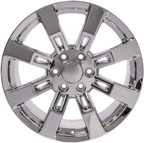 OE عجلات CA82 20 بوصة حافة تناسب نمط escalade 6x139.7 20x8.5 Chrome - Hollander 5409 (1) in Kuwait