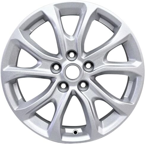 NEW 17 "17x7" Silver Aluminium Sploy Wheel Rim يناسب Chevrolet Equinox 2018 2019 2020 2021 | aly05829u20n in Saudi Arabia
