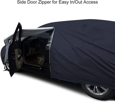 Car Cover for Nissan 300ZX Z32 1989-2000 Suitable Allweather Snow Protectionwaterproof Rainproof Full Coverage of UV Ray Proof Durable,Black in Saudi Arabia
