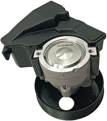 Power Steering Pump with Pulley and Reservoir with Cap - Compatible with 2000-2005 Chevy Impala 3.4L V6 in Saudi Arabia