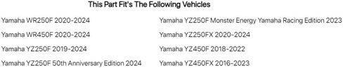 Tusk 4-Stroke Change Oil Kit Yamalube Hi-Perf. الاصطناعية 10W-40 لـ Yamaha YZ450F 2018-2023 in Saudi Arabia