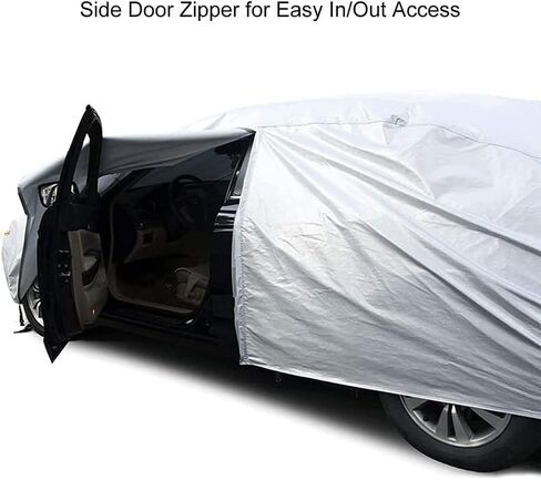 Car Cover for Nissan 300ZX Z32 1989-2000 Suitable Allweather Snow Protectionwaterproof Rainproof Full Coverage of UV Ray Proof Durable,Black in Saudi Arabia
