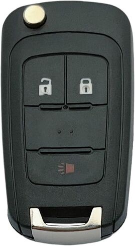 Replacement Key Fob Shell Case Fits for Chevy Cruze Malibu Equinox Sonic Impala GMC Terrain Buick Lacrosse 2011-2016 Keyless Entry Remote Control 5 Button Flip Key Pad Cover (5 Button) in Saudi Arabia