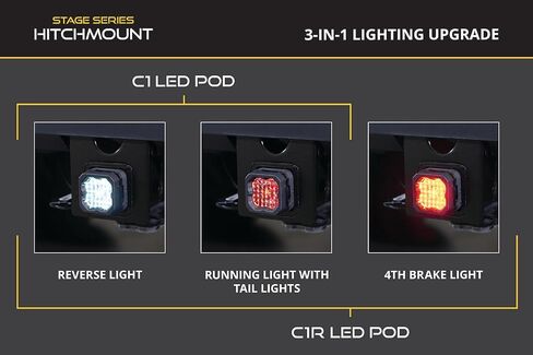 Diode Dynamics Hitchmount Reverse Light Kit متوافق مع Toyota Tacoma 2024-2025 ، C1 in Saudi Arabia