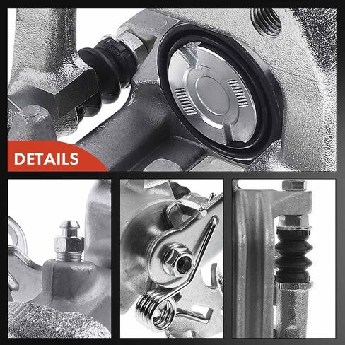 A-Premium Disc-Disc-Assembly مع قوس متوافق مع طرز Audi و Volkswagen-A3 2010-2013 ، Beetle 2013-2019 ، Golf 2011 ، Jetta 2012-2018-جانب السائق الأيسر الخلفي in Saudi Arabia