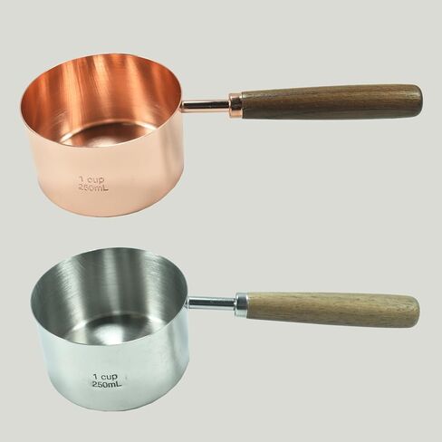 الفولاذ المقاوم للصدأ 1 كوب الكلب القط الغذاء قياس مغرفة للأغذية الجافة والرطبة، قياس دقيق للأرز والدقيق والحبوب in Kuwait