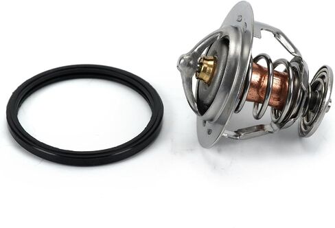 MPLUS SOWNANT THERMOSTAT FITS لـ SCION 2004-2006 XA XB 1.5L ، TOYOTA 2004-2014 HILUX 2.7L ، 2004-2005 YARIS 1.3L ， 2016-2018 YARIS 1.5L ، 2006-2019 HIACE 2.7L ، 2006-2018 YARIS 1.5L in Saudi Arabia