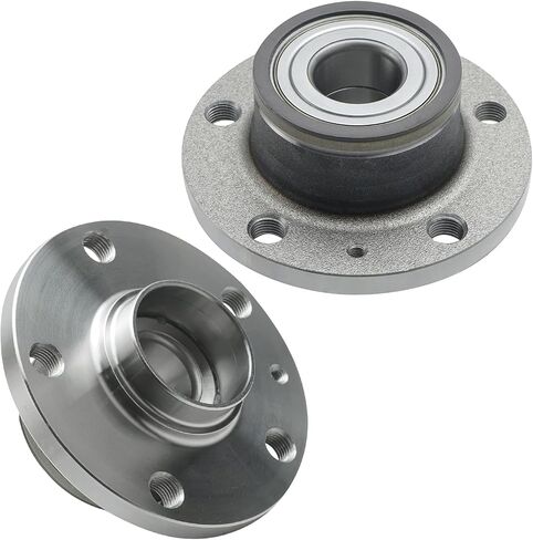 Detroit Axle - Rear Wheel Bearing Hubs for 2005-2018 Volkswagen Jetta, 2006-2019 Passat, 2007 2008 2009 2010 2011 2012 2013 2014 2015 2016 2017 Replacement Wheel Bearing Hubs Assembly in Saudi Arabia
