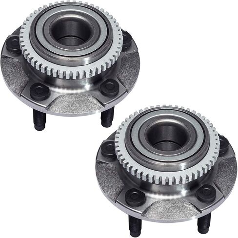 TUCAREST 513115 x2 Front Wheel Bearing and Hub Assembly Compatible with 1994-1997 1998-2004 Fo-rd Mustang [5 Lug W/ABS] in Saudi Arabia