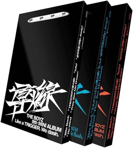 THE BOYZ TRIGGER 導火線 9th Mini Album Standard Ver(FLASH VER.) in Saudi Arabia