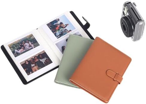 for Fuji Polaroid Wide400 Album Storage Wide300/Wide210 Series Album for Polaroid 600 Series i-type Photo Storage (Green) in Saudi Arabia