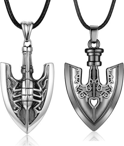 قلادة JoJo Stand Arrow JJBA Keychain Copper/Stainsal Steel Pendant Adventure Merch Cosplay Props in Kuwait