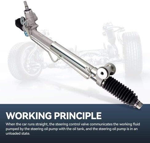 KAC Power Steering Rack and Pinion Assembly, Complete Power Steering Rack And Pinion Replacement Fit for Trailblazer 02-09,Envoy 02-09,Rainier 04-07,Bravada 02-04,Ascender 03-08，9-7x 05-09 in Saudi Arabia