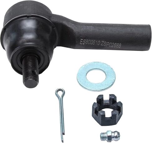 Detroit Axle - 2 Front Outer Tie Rods for 2007-2011 Honda CR-V [Japan Built] CR-Z, Outer Tie Rod Ends Replacement| Not for North America Built Models in Saudi Arabia