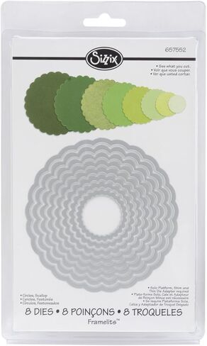 Sizzix Framelits Die Set 6/PK - Hearts in Kuwait