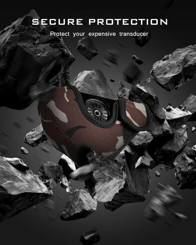 Transducer Protective Cover, Truwild Livescope Cover Compatible with Garmin Livescope LVS32, Neoprene Thick Travel Transducer Cover for Transducer Lowrance in Saudi Arabia