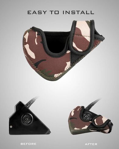 Transducer Protective Cover, Truwild Livescope Cover Compatible with Garmin Livescope LVS32, Neoprene Thick Travel Transducer Cover for Transducer Lowrance in Saudi Arabia