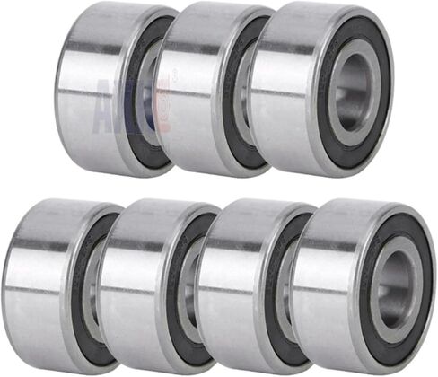 1pcs Angular Contact Ball Bearing 3800-2RS Double Row Sealed Ball Bearings 3800 2RS 10x19x7mm 3801 3802 3803 3804 3805 3806 3807A-2RS(3801A-2RS 12x21x7) in Saudi Arabia