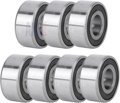 1pcs Angular Contact Ball Bearing 3800-2RS Double Row Sealed Ball Bearings 3800 2RS 10x19x7mm 3801 3802 3803 3804 3805 3806 3807A-2RS(3801A-2RS 12x21x7) in Saudi Arabia