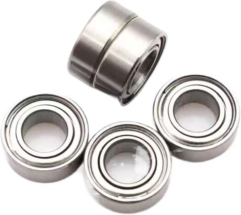 2/5pcs أعماق الكرة الأخدود المصغرة MR148ZZ تحمل 8 * 14 * 4MM محامل الدقة (5 مساءً) in Saudi Arabia