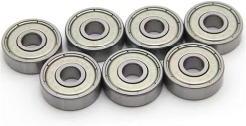 2/5pcs deep Groove Ball Miniature high-Speed MR137ZZ Bearing 7 * 13 * 4mm Precision Bearing Steel.(5Pcs) in Saudi Arabia