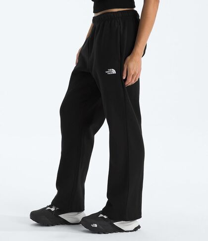THE NORTH FACE Women's Evolution Simple Dome Straight Leg Pant | Elastic Waistband With Drawcord, Pockets, Embroidered in Saudi Arabia