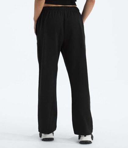 THE NORTH FACE Women's Evolution Simple Dome Straight Leg Pant | Elastic Waistband With Drawcord, Pockets, Embroidered in Saudi Arabia