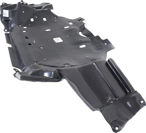 Front Engine Splash Shield Compatible with Honda Fit 2015-2020 | DIRECT REPLACEMENT | Black | Plastic | 74110T5RA00 74110T5RA10 | HO1228147 HO1228148 in Kuwait