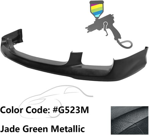 Front Bumper Lip Compatible with 2004-2005 Acura TSX, Factory Style PU Front Lip Spoiler Splitter by IKON MOTORSPORTS in Saudi Arabia
