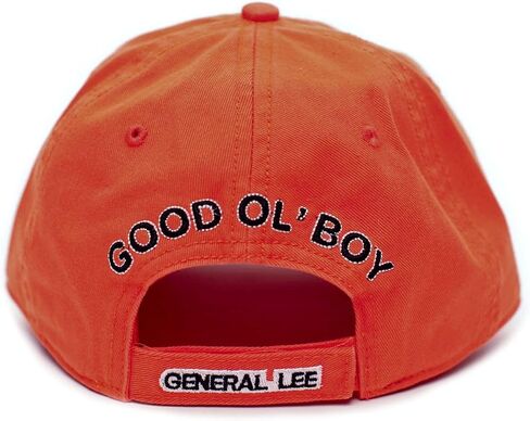 General Lee 01 Good Ol' Boy Unisex-Adult Applique Embroidered Hat -One-Size Orange in Saudi Arabia