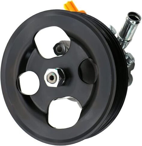 AUQDD 21-5366 Power Steering Pump (For V8-5.6L,w/Pulley and Pipe) Fit For 04-11 Infi-niti QX56 /05-09 Nis-san Armada /08-10 Pathfinder Armada /04-10 Titan (Replace 49110ZV00A 19319398 96-5366) in Saudi Arabia