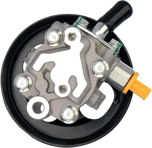 AUQDD 21-5366 Power Steering Pump (For V8-5.6L,w/Pulley and Pipe) Fit For 04-11 Infi-niti QX56 /05-09 Nis-san Armada /08-10 Pathfinder Armada /04-10 Titan (Replace 49110ZV00A 19319398 96-5366) in Saudi Arabia