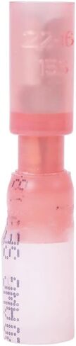 Ancor 220718 Marine Grade Electrical Nylon Insulated Double Crimp Funnel Entry Snap Plugs with Insulation Grip (Male, 16 to 14-Gauge, 100-Pack) in Kuwait