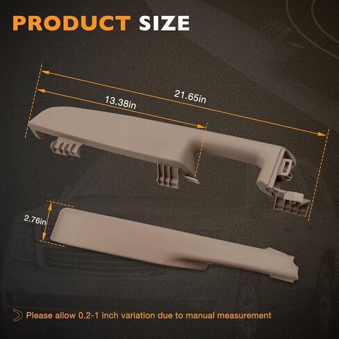 HQPASFY Driver Left Side Front Door Armrest Handle Compatible with 1999-2006 Chevy Suburban Tahoe Avalanche, GMC Yukon Replace# 188981547 15703701 15703702 88981548, Gray in Saudi Arabia