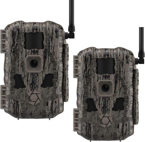 STEALTH CAM Fusion Global 26MP Photo & 720P Video 0.8 Sec Trigger Speed Wireless Remote Hunting Cellular Trail Camera, 32GB SD Card Supported in Saudi Arabia